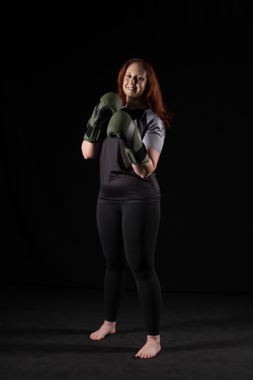 A member training in the Ladies Only class at Apex Martial Arts, Evesham